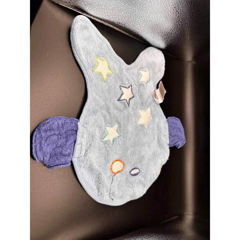 Koala Baby terrycloth fish shaped baby washcloth Vtg Toys R Us DISCONTINUED RARE